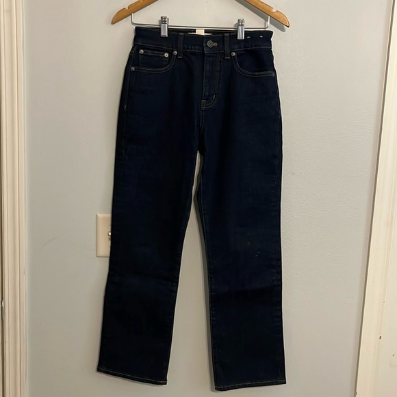 Madewell The Petite '90s Straight Jean - Picture 5 of 11